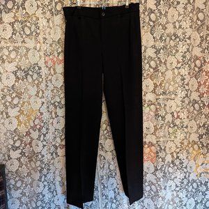 NYDJ Ponte Knit Trouser - Black - Size 12